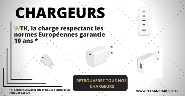 -15% sur les accessoires téléphoniques Apple & Android